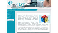 Portada sitio web MADAT